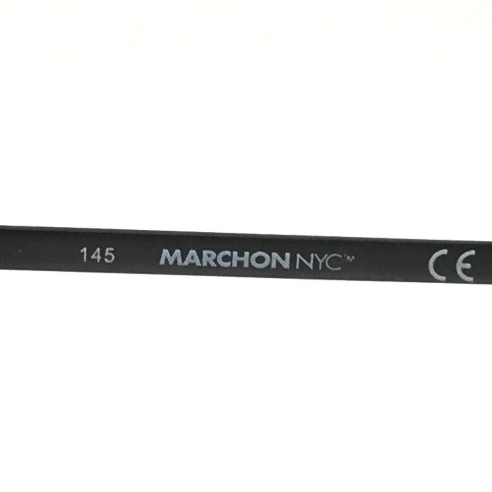 Marchon NYC Eyeglasses Frames M-2500 033 Dark Grey Square Full Rim 54-16-145